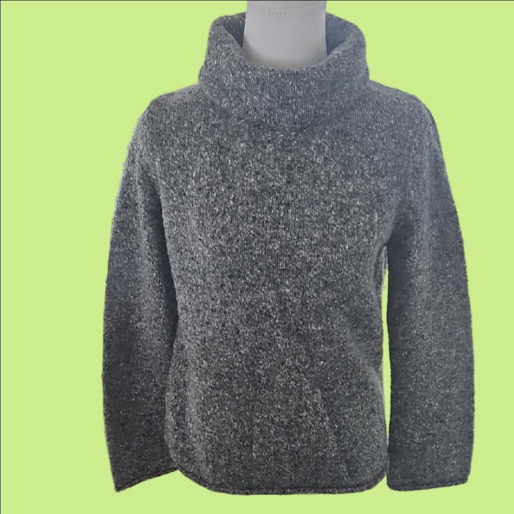 Express Charcoal Cowl Neck Sweater Size Medium